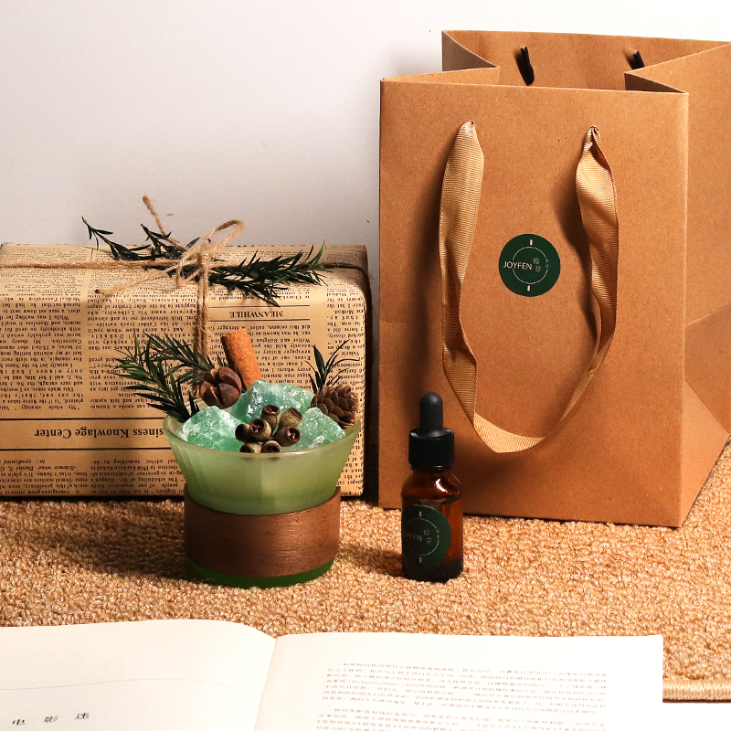 无火香薰扩香石礼盒生日礼物男生