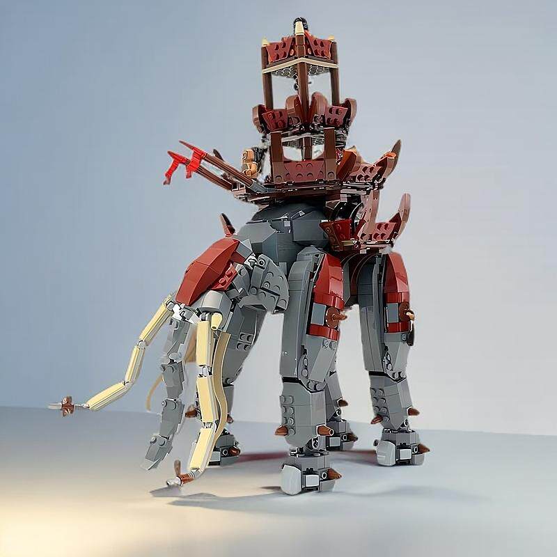 MOC-12659 霍比特指环王益智男孩拼插积木摆件模型玩具礼物
