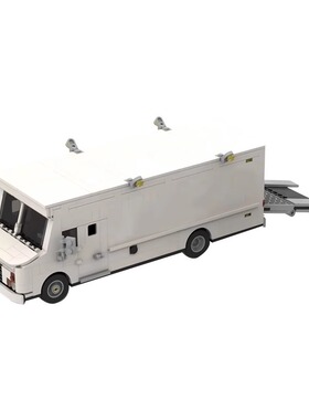 飞米MOC拼装积木回到未来运输车适配70317车厢入库收纳车玩具模型