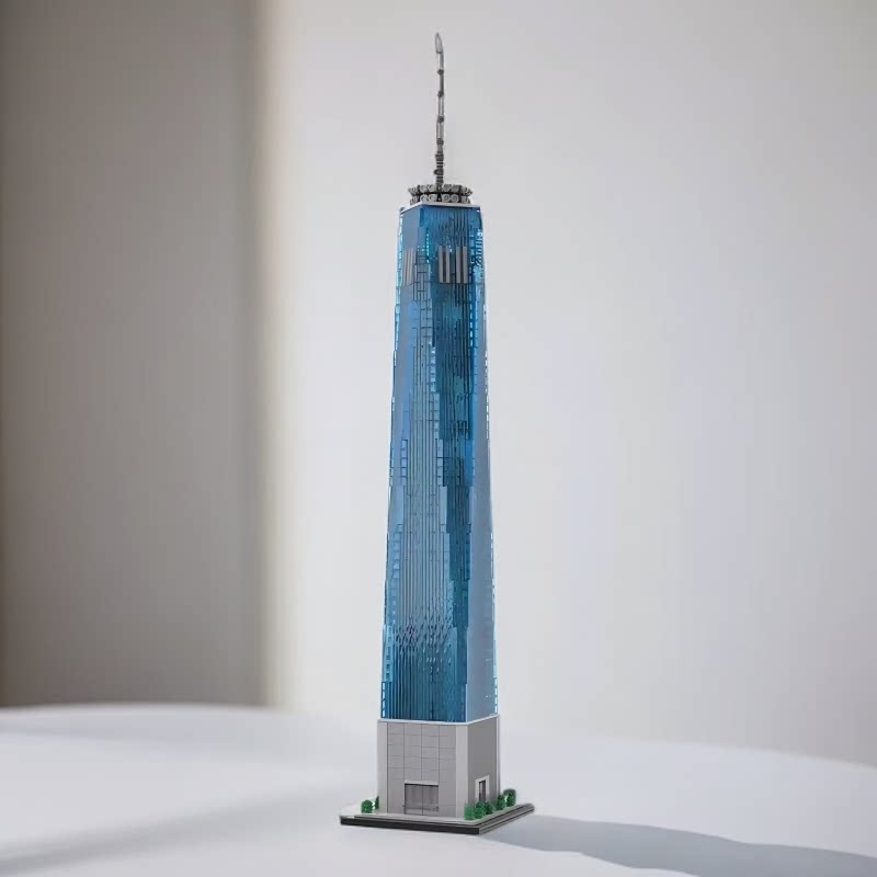 世界贸易中心1号建筑积木