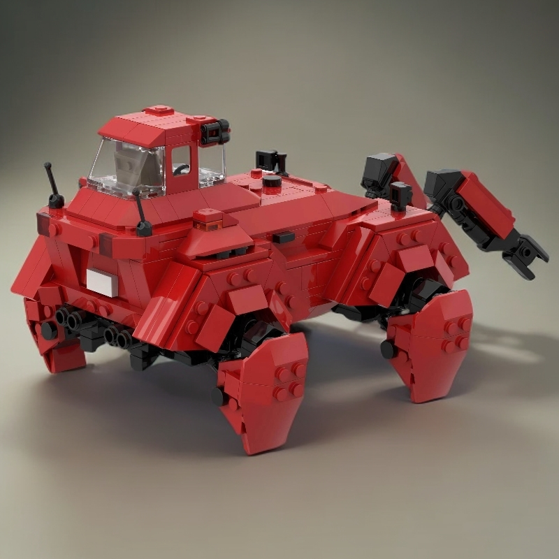MOC战锤系列 战锤40K星球勘探车益智男孩拼插积木玩具礼物摆件