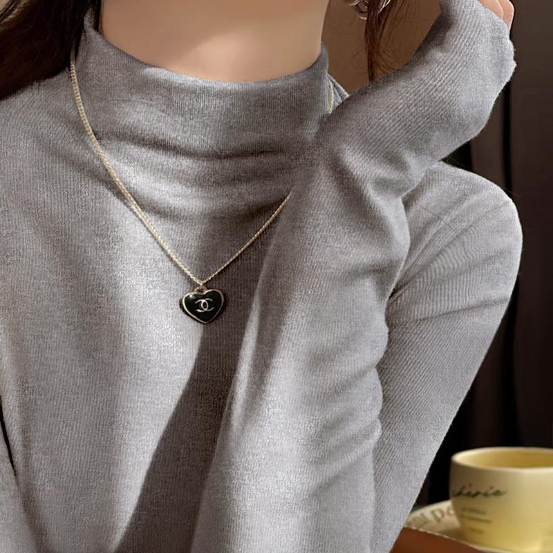 2024秋冬新款半高领打底衫