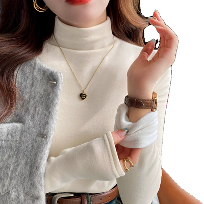 半高领打底衫女内搭2024新款秋冬