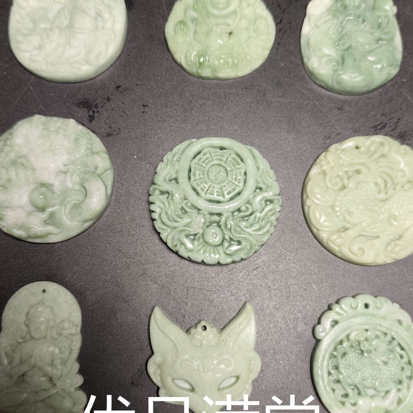 珠宝玉器鲁山玉雕刻玉吊坠玉佩男女款挂件直播批发
