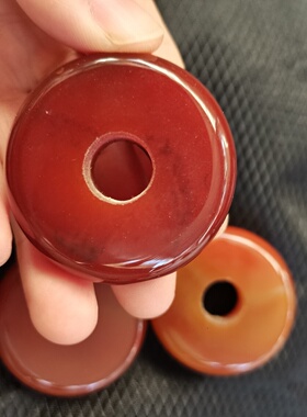 供应文玩杂项工艺品玛瑙烟具大号烟挡批发红玛瑙