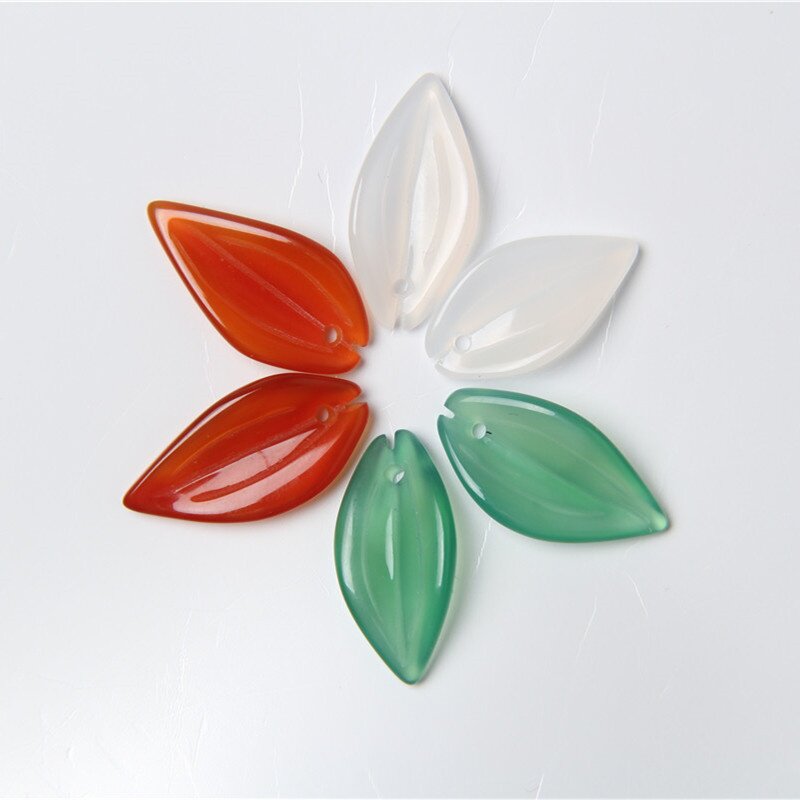 玉簪花diy玉石花瓣 玛瑙荷花花瓣diy饰品配件古风发簪材料半成品