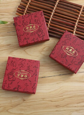 珠宝首饰盒珍藏品盒精美时尚各种礼品吊坠手链包装礼盒