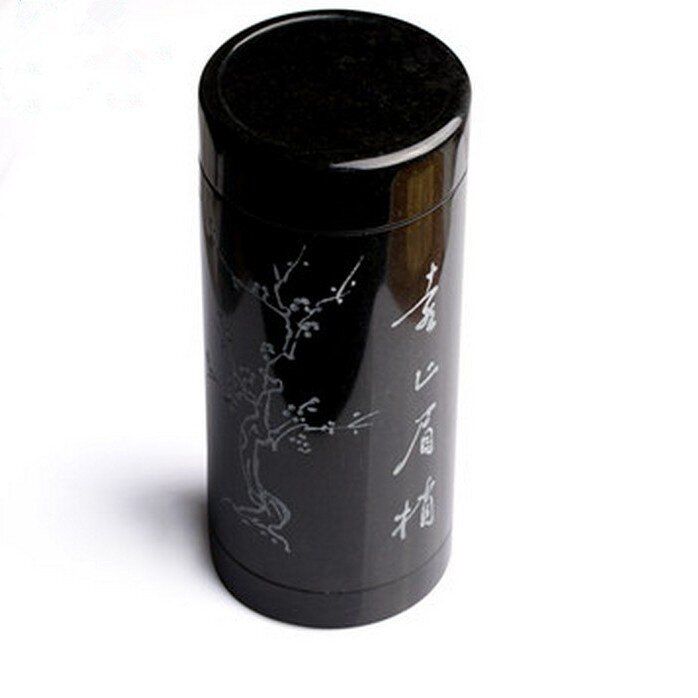 天然药石墨绿玉石水杯子单层保温杯茶杯 净化水质6.73%活性磁