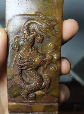 供应古玩杂项仿古做旧工艺品岫玉摆件玉牌批发