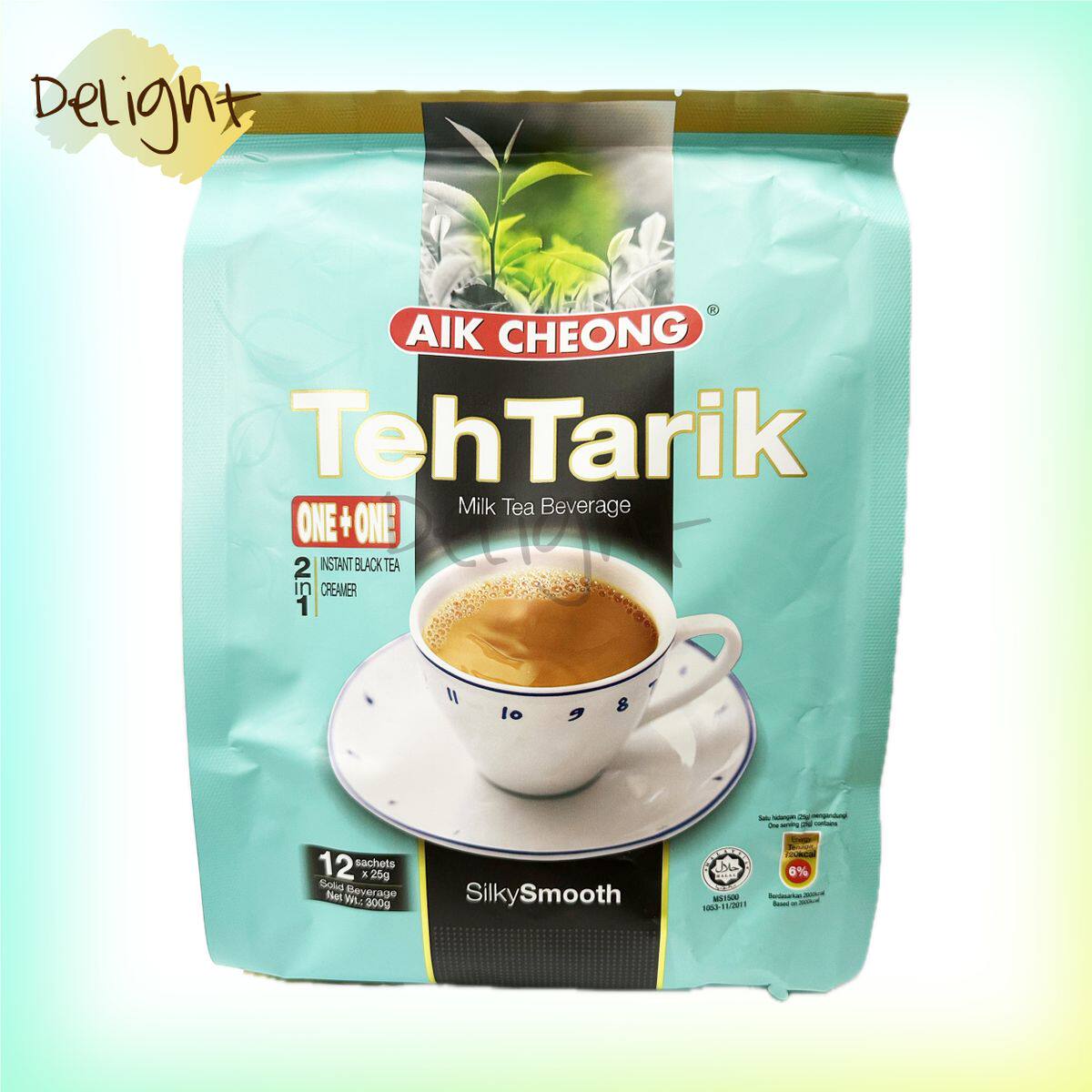 进口益昌休闲饮品二合一香滑奶茶25gx12包即冲饮品速溶奶茶粉袋装