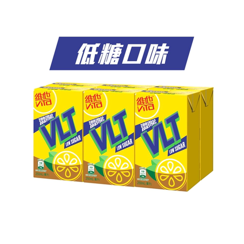维他 低糖柠檬茶6x250ml夏日清爽解渴清凉果茶运动健身锻炼即饮品