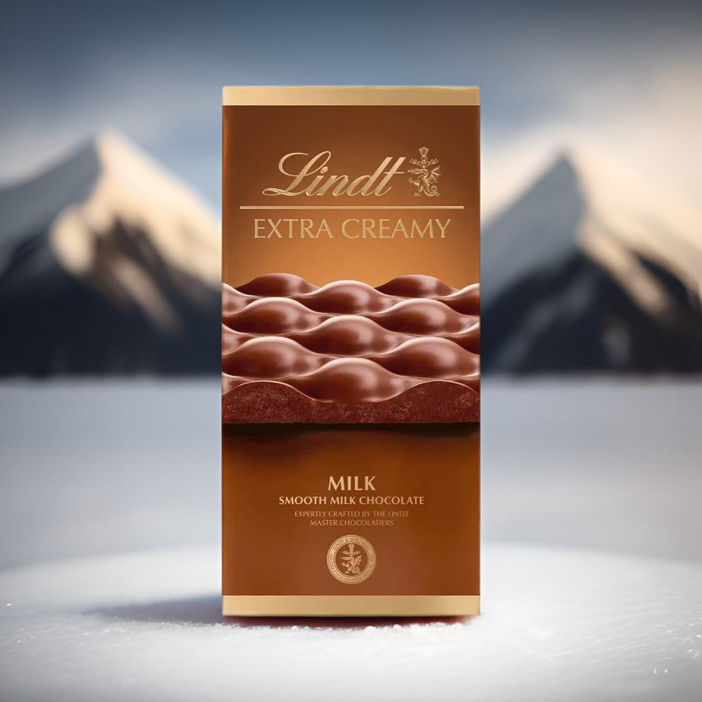 香港进口代购新年礼盒节日送礼瑞士莲特级醇滑牛奶朱古力80G