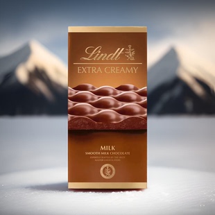 香港进口代购 新年礼盒节日送礼瑞士莲特级醇滑牛奶朱古力80G