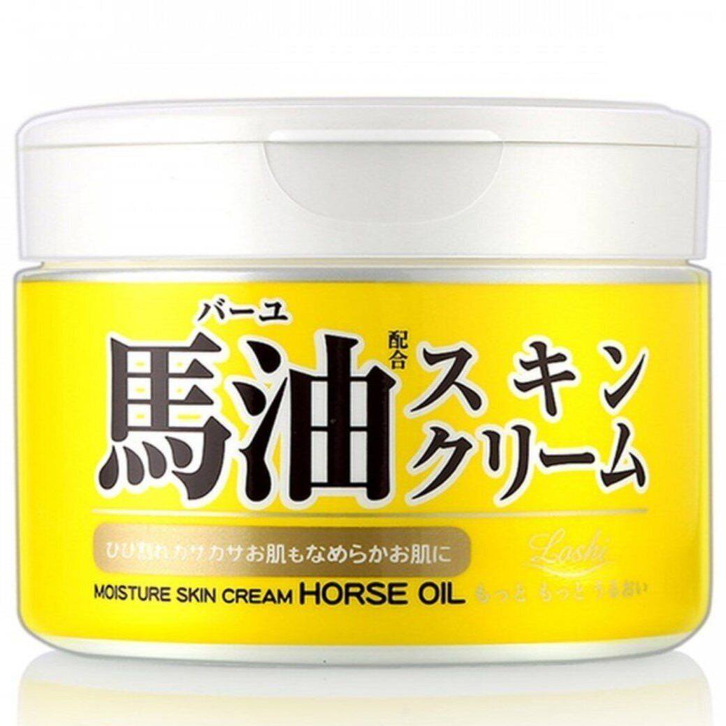特价促销乐丝-日本北海道纯天然马油 滋润保湿幼滑润肤面霜 220ml