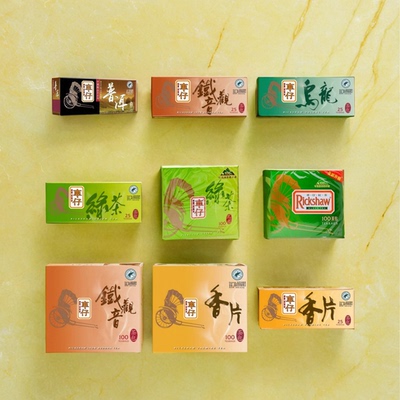 车仔中国茶包25片裝（香片）25片装(绿茶) 100片装（红茶铁观音）