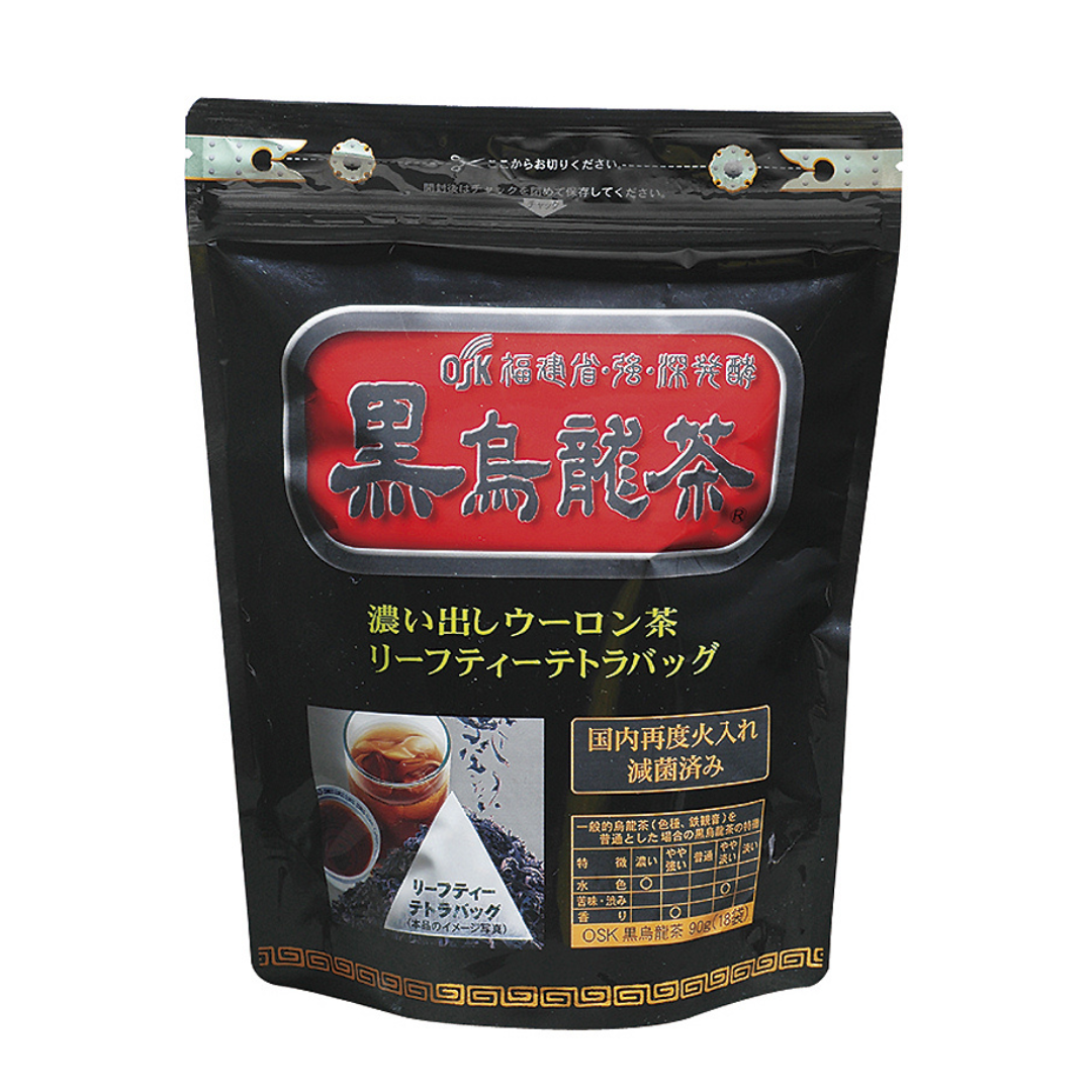 香港进口海味黑乌龙茶90克袋装