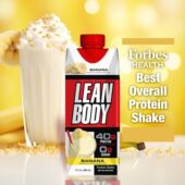 蛋白饮品香蕉味40克高蛋白质零糖500mlX12 Body 进口LABRADA Lean
