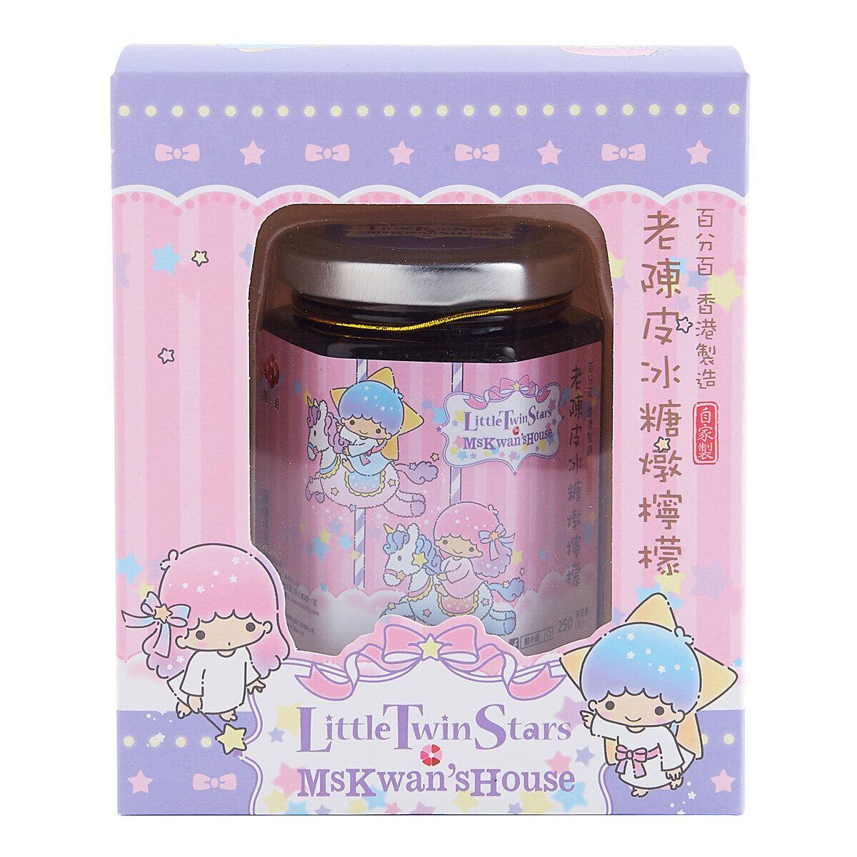 关小姐 卡通特别版老陈皮冰糖炖柠檬LittleTwinStars红糖甜点进口