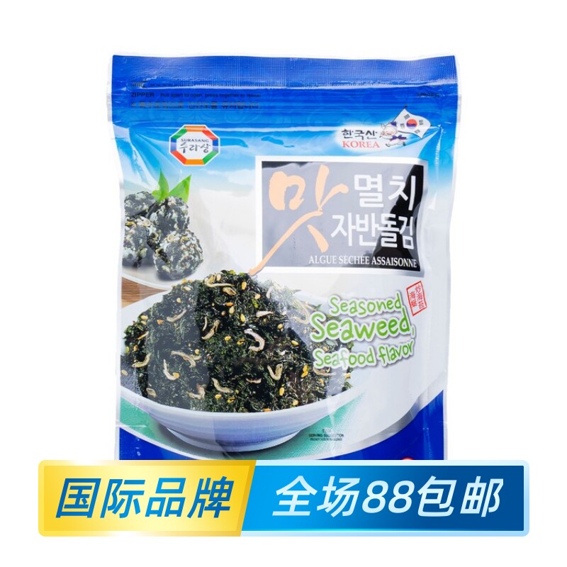 SURASANG鳀魚85韩国紫菜絲香脆