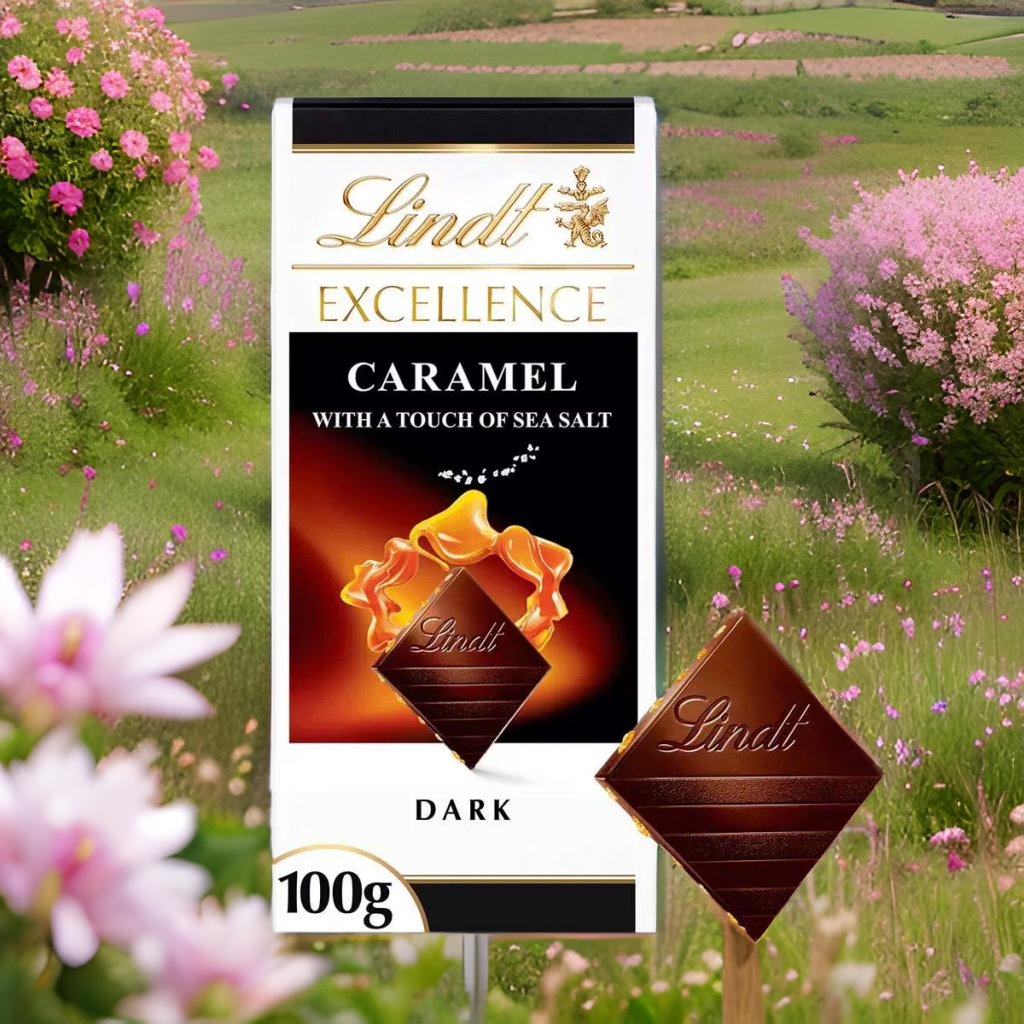 香港代购进口网红代购新年礼盒节日送礼瑞士莲特醇焦糖海盐100克