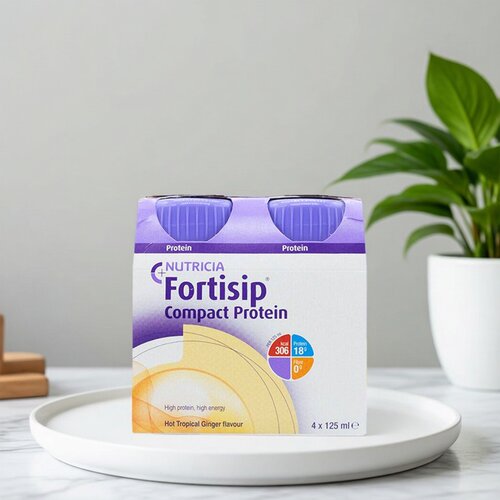 Nutricia-FORTISIP营保健高能量高蛋白质营养品125毫升淡姜味x4