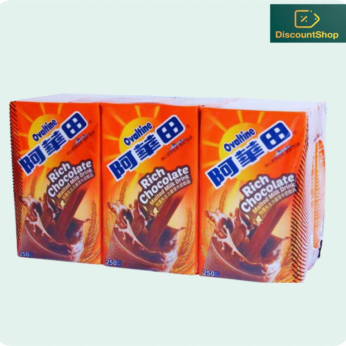 阿华田 特浓朱古力麦芽牛奶饮品250mlx6巧克力饮品高端下午茶进口