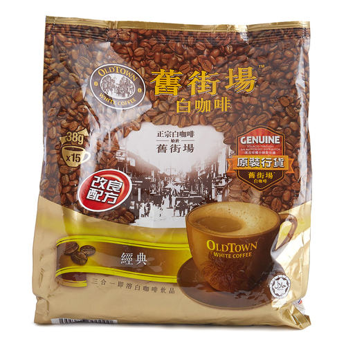 香港代购-OLDTOWN WHITE/旧街场3合1经典白咖啡 新旧包装随机派送