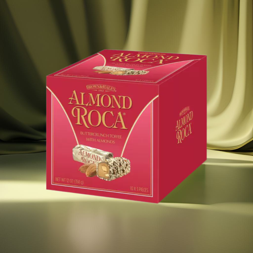 香港进口网红代购新年礼盒乐家杏仁糖美国出产节日礼物送礼280g