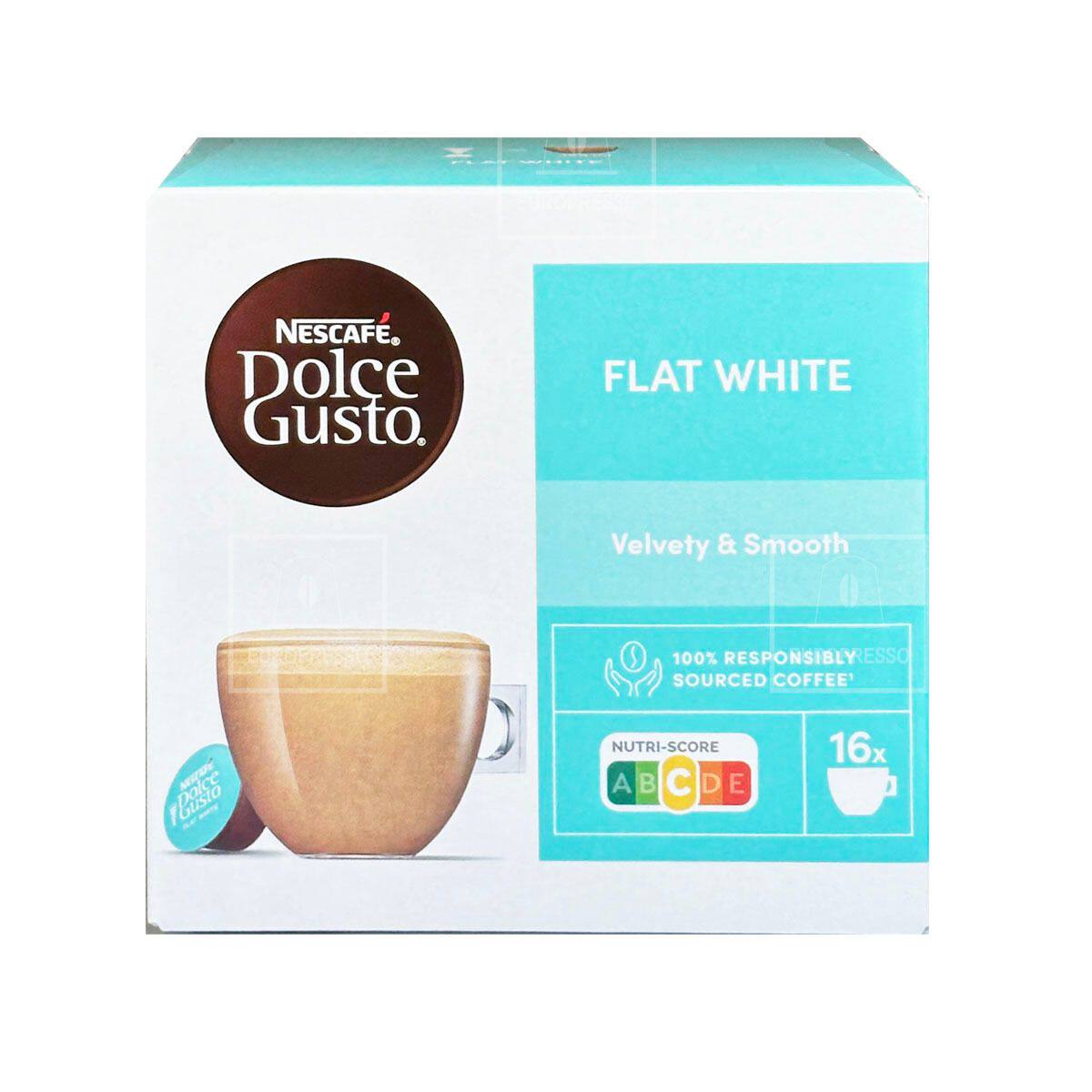 Dolce Gusto 香港进口雀巢咖啡机胶囊香滑白咖啡办公上班提神16粒