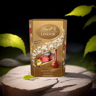 香港进口网红代购新年礼盒节日送礼瑞士莲精选软心朱古力337克