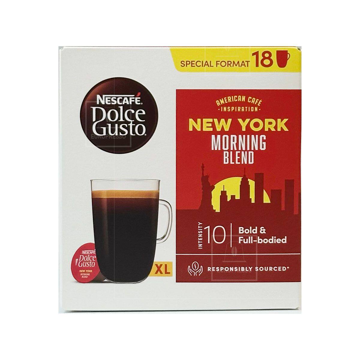 Dolce Gusto 香港进口雀巢咖啡机纽约美式咖啡胶囊18粒上班办公版