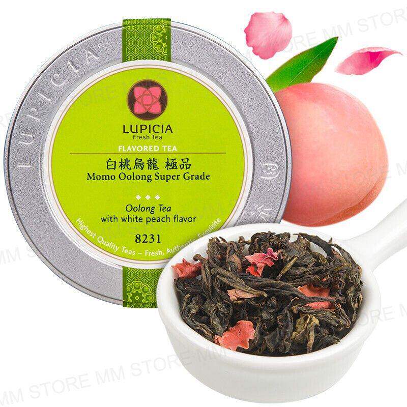 进口LUPICIA白桃乌龙50克罐装白桃乌龙茶冷泡茶优雅甜味优质好茶