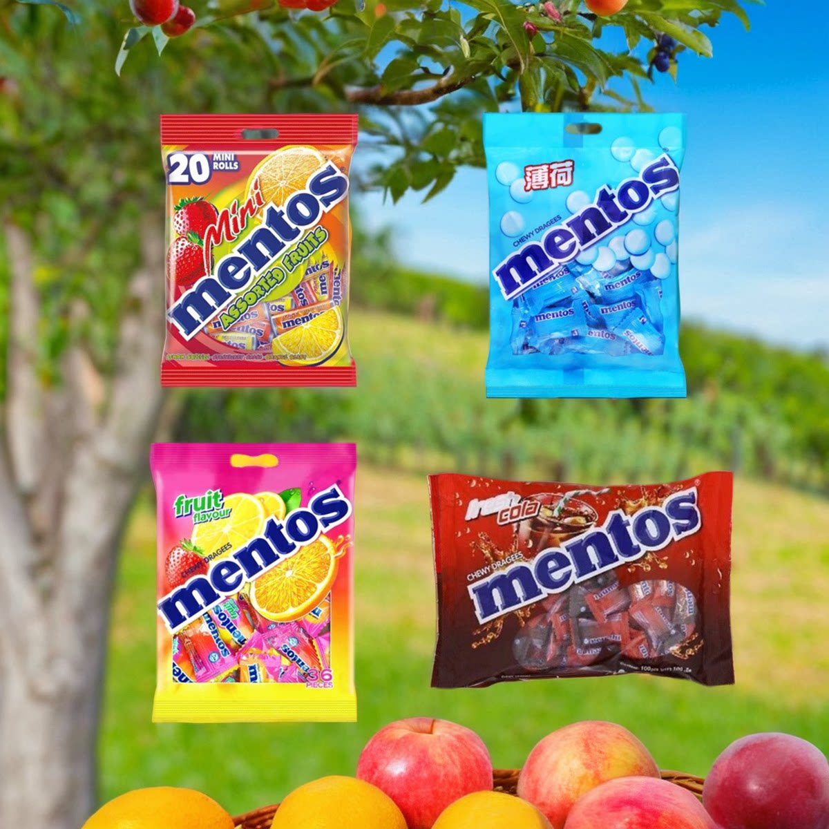 袋装迷你杂果味越南万乐珠