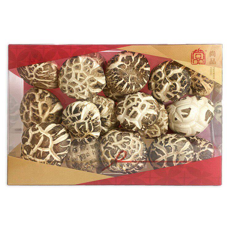 尚品 原木白花菇 (无脚) 优质花菇无需剪冬菇蒂 送礼自用优选450G