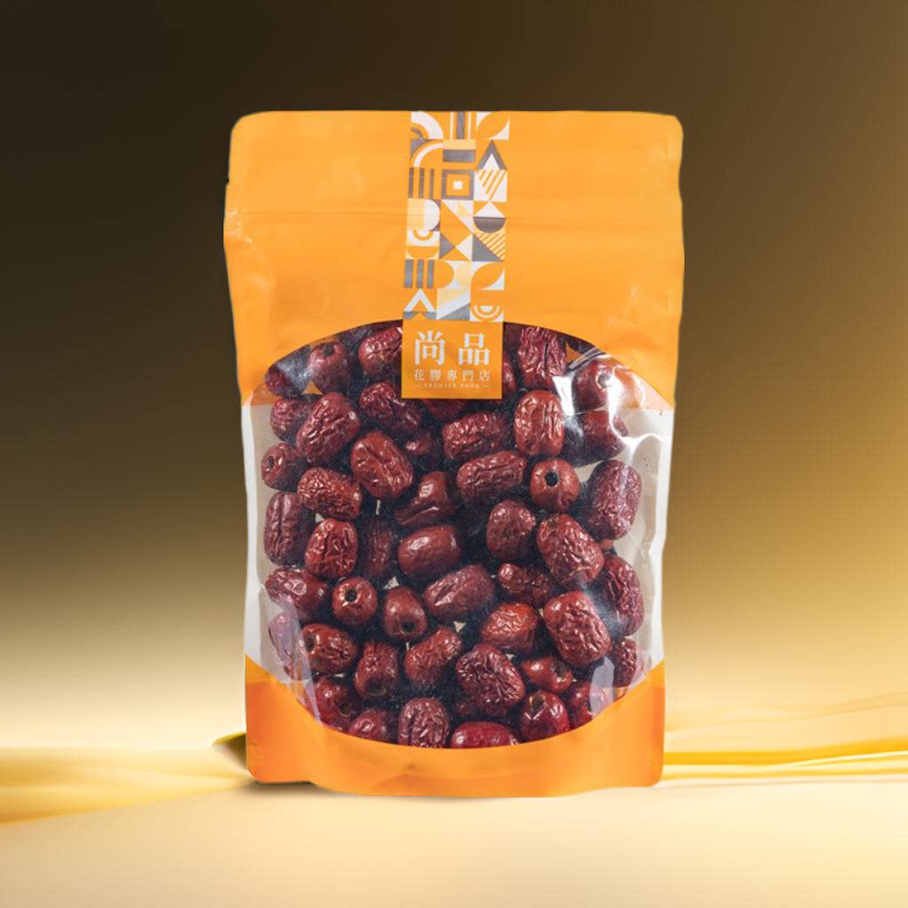 香港选尚品无核红枣滋补安神助眠营养养生真材实料干货即食300克