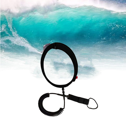 SUP浆板牵引绳弹力绳安全腰绳