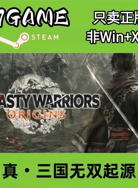 Steam 正版 全球区 真三国无双起源 cdkey 激活入库 pc端游戏