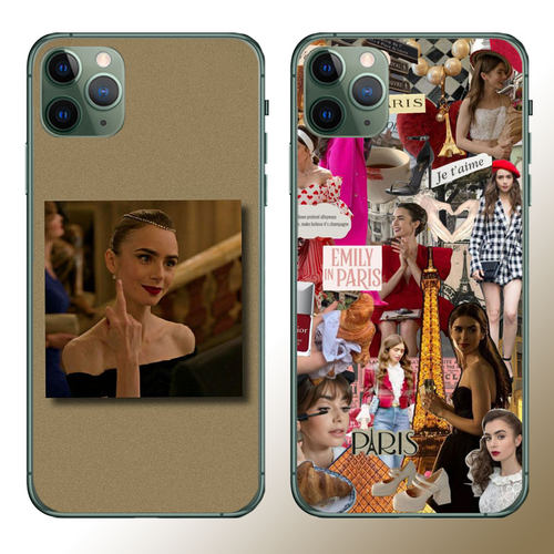 艾米丽在巴黎Emily in Paris适用苹果14promax手机壳iPhoneXR美剧周边莉莉·柯林斯Lily Collins