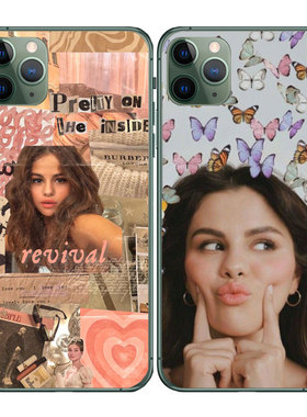 Selena Gomez赛琳娜 戈麦斯傻脸娜欧美歌手适用苹果14promax手机壳iPhoneXR