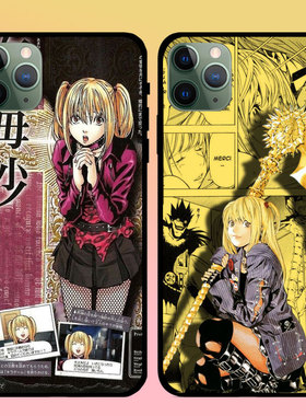 弥海砂日本漫画《死亡笔记》MisaMisa适用苹果15promax手机壳iPhoneXR情侣