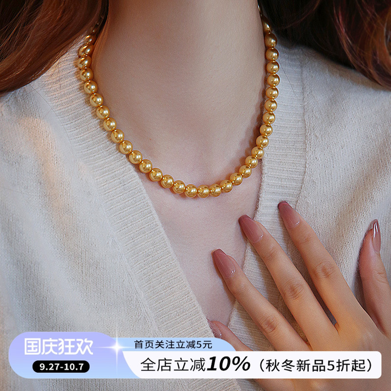 饰悟珍珠女轻奢小众项链