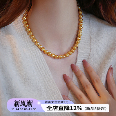 饰悟珍珠女轻奢小众项链