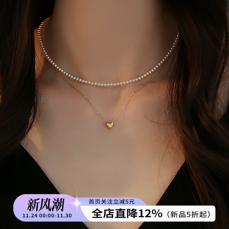 饰悟银s925纯银吊坠项链女新品