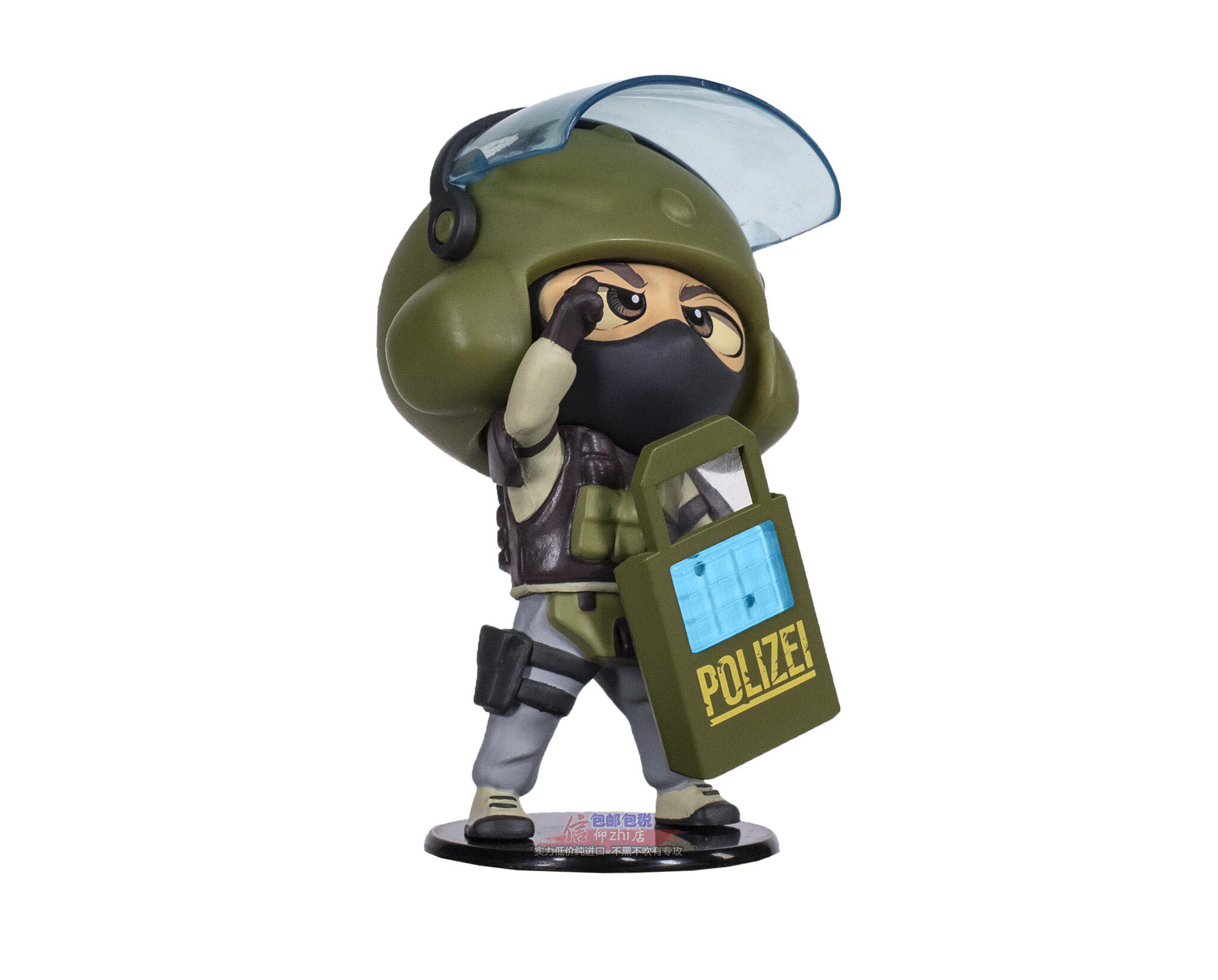 彩虹六号闪盾BLITZ公仔Q版干员人偶R6手办 包含cdkey育碧正品现货