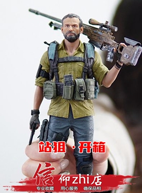 全境封锁2狙击手布莱恩手办可与暗区典藏版中的女特工进行组合UBI