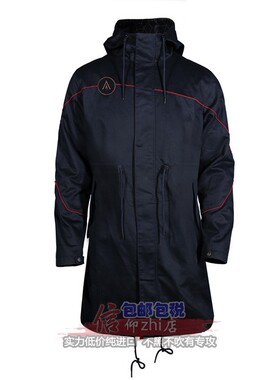 UBI原厂游戏周边刺客信条奥德赛可收紧纯棉大衣罗马格子风衣现货
