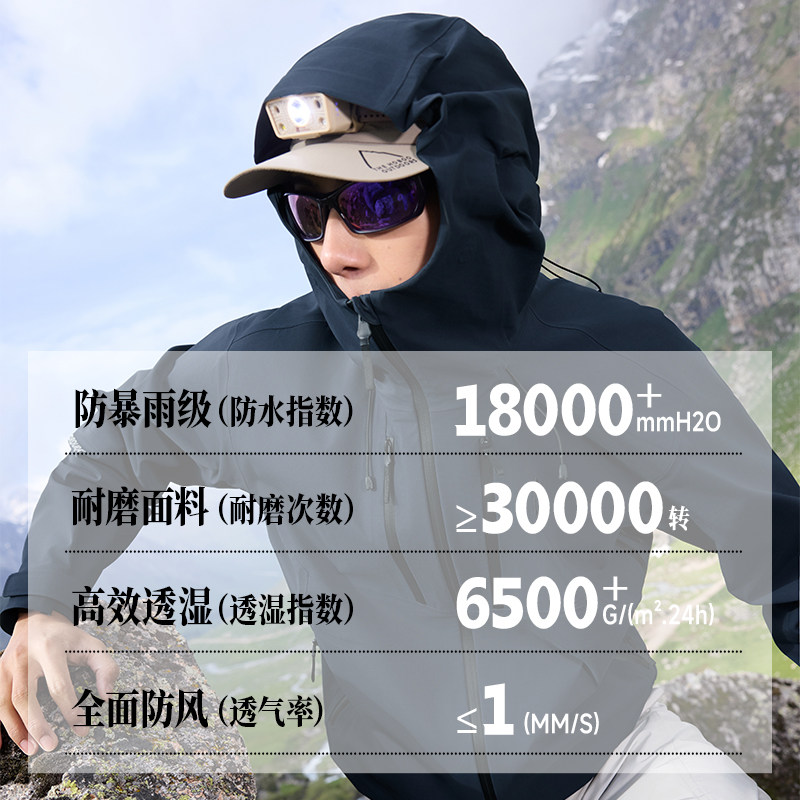 361大磨王2.0硬壳冲锋衣男士考杜拉耐磨运动服女旗舰款632533609