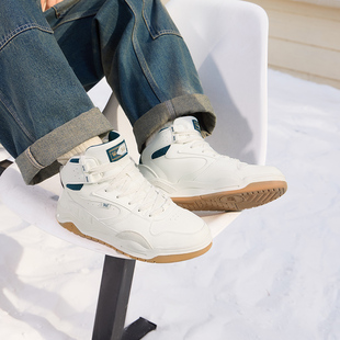 361型燃4男鞋运动鞋2026冬季加绒鞋保暖休闲鞋大棉鞋高帮板鞋男款