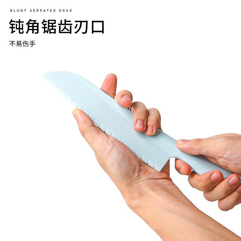儿童塑料水果刀砧板幼儿园早教蒙氏切菜套装厨房粘板菜板玩具