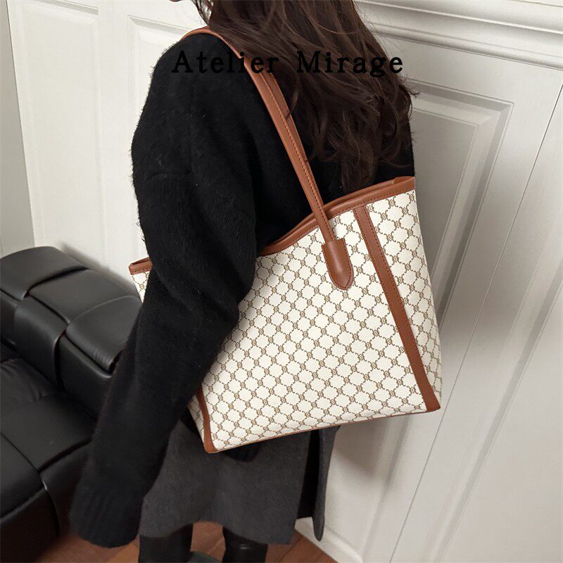 Atelier Mirage女包包2026新款大学生上课用大容量手提单肩托特包